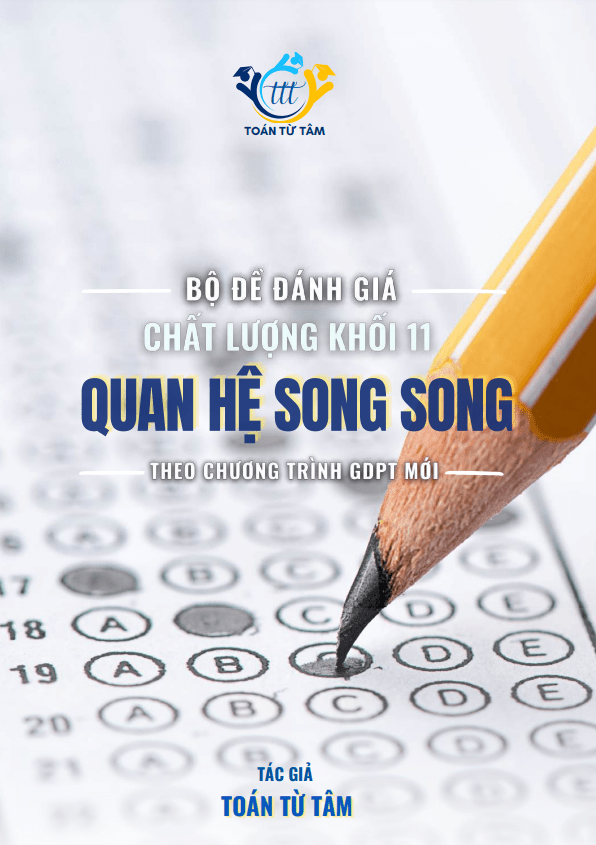 bộ đề đánh giá chất lượng toán 11 chủ đề quan hệ song song trong không gian