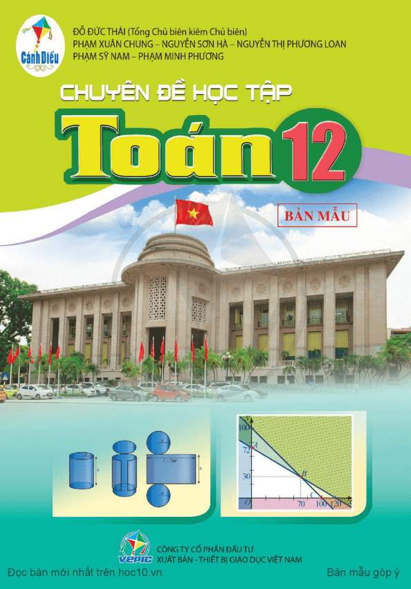 chuyên đề học tập toán 12 (cánh diều)