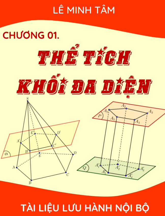 chuyên đề thể tích khối đa diện – lê minh tâm