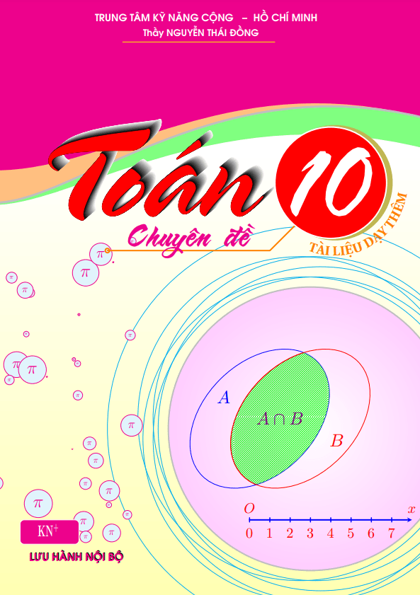 chuyên đề toán 10 chương trình sgk toán 10 (tập 1) kết nối tri thức với cuộc sống