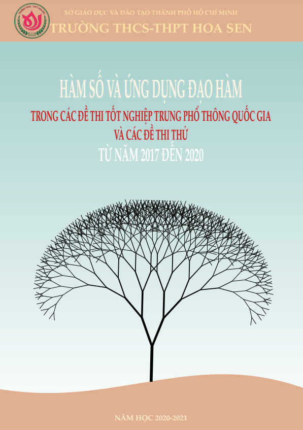 hàm số và ứng dụng đạo hàm trong đề thi thpt môn toán (2017 – 2020)