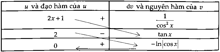 phương pháp nguyên hàm từng phần