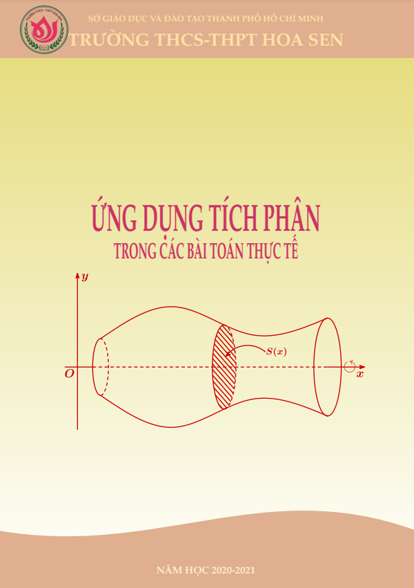 ứng dụng tích phân trong các bài toán thực tế