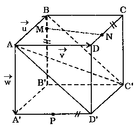 vectơ trong không gian