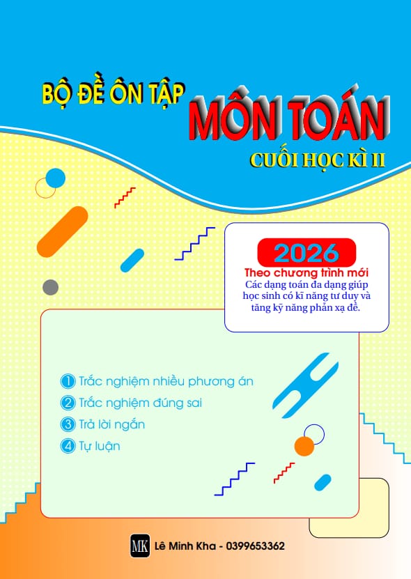 bộ đề ôn tập kiểm tra cuối học kì 2 môn toán 11 – lê minh kha