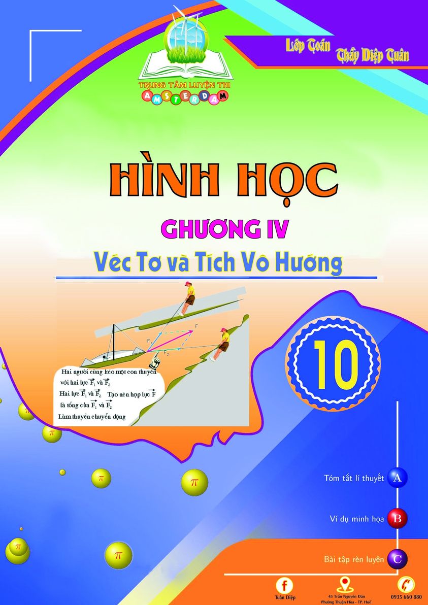 chuyên đề vectơ và các phép toán toán 10 kết nối tri thức với cuộc sống – diệp tuân