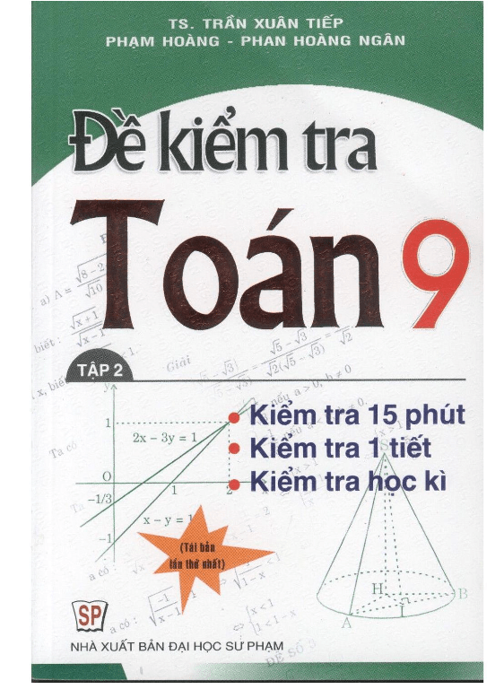 đề kiểm tra toán 9 (tập 2)