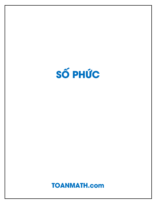 giải bài tập sgk giải tích 12 cơ bản: số phức
