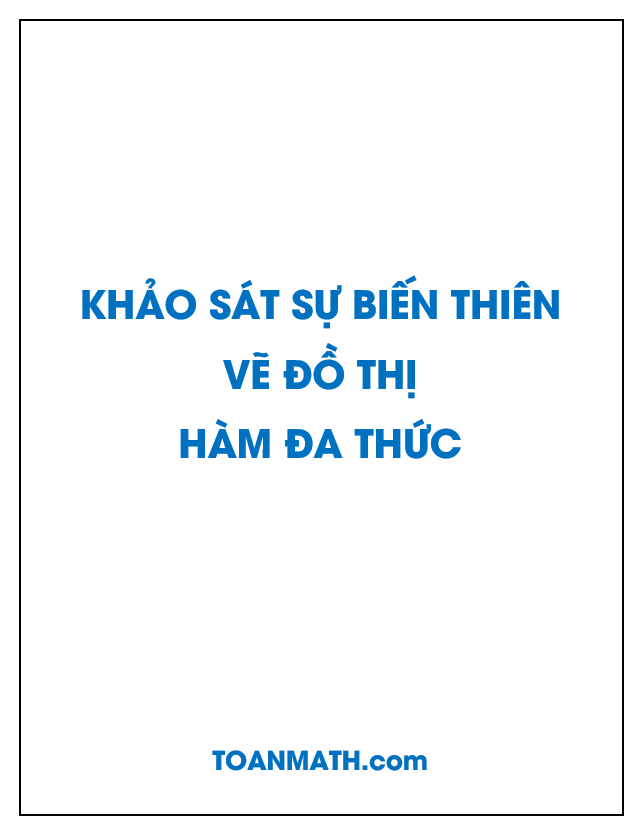 giải bài tập sgk giải tích 12 nâng cao: khảo sát sự biến thiên và vẽ đồ thị của một số hàm đa thức