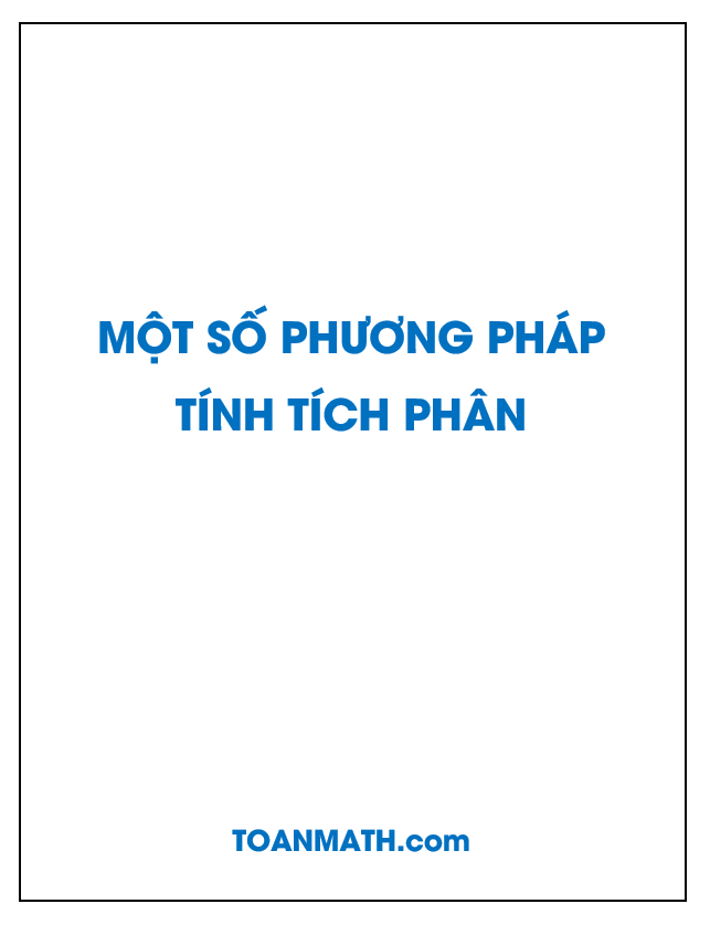 giải bài tập sgk giải tích 12 nâng cao: một số phương pháp tính tích phân