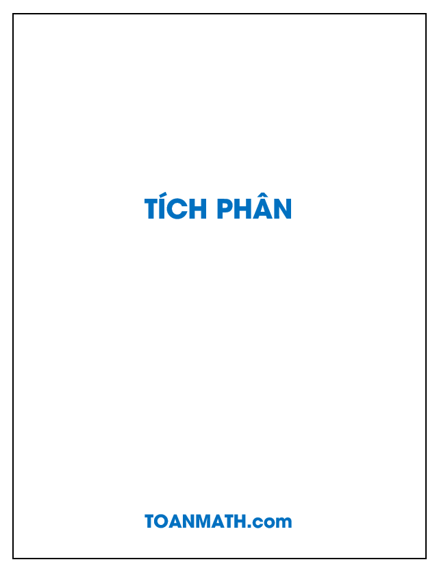 giải bài tập sgk giải tích 12 nâng cao: tích phân