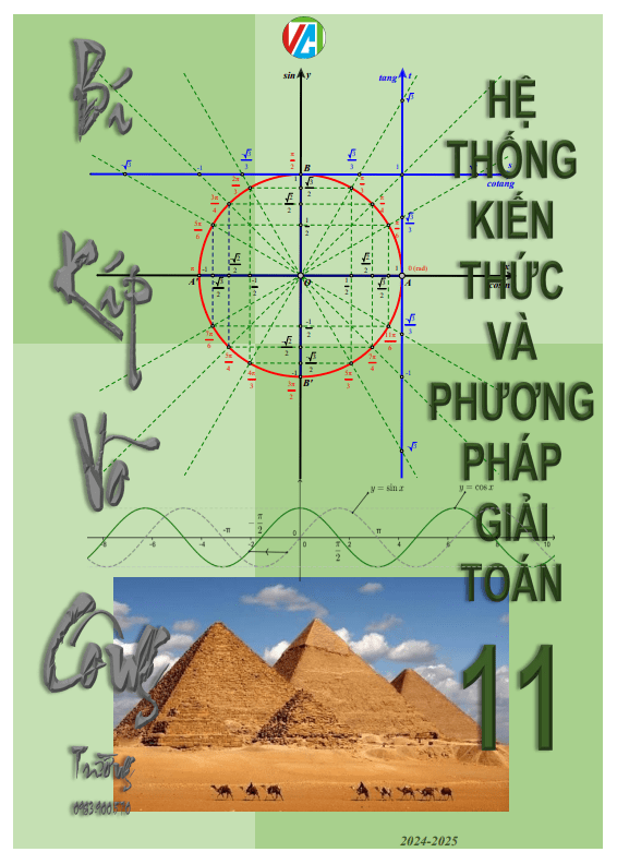 hệ thống kiến thức và phương pháp giải toán 11 gdpt 2018 – võ công trường