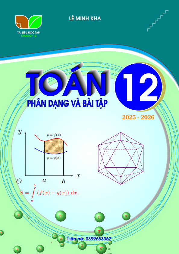 phân dạng và bài tập môn toán 12 học kì 1 – lê minh kha