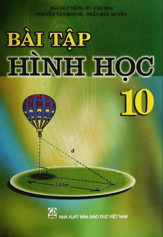 sách bài tập hình học 10 cơ bản