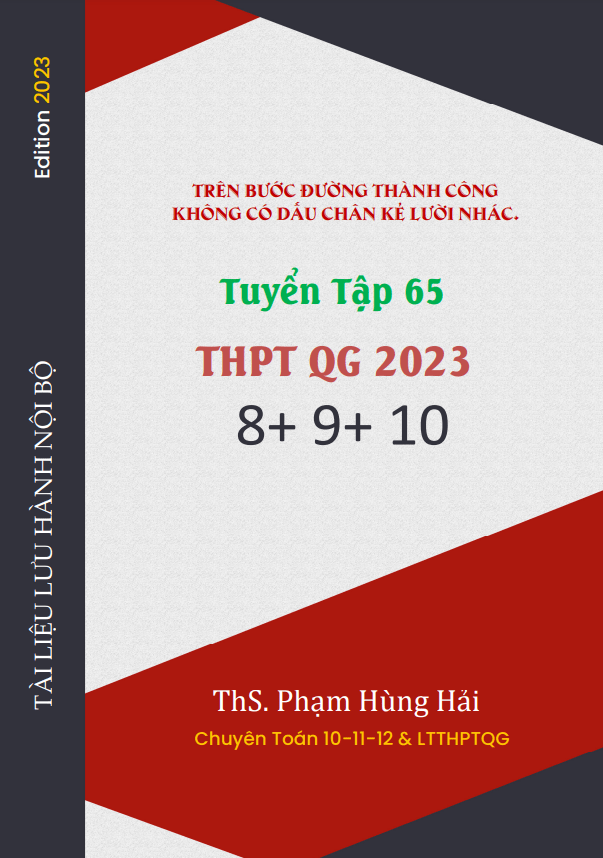 tuyển tập 65 đề thi thử ôn thi tốt nghiệp thpt năm 2023 môn toán