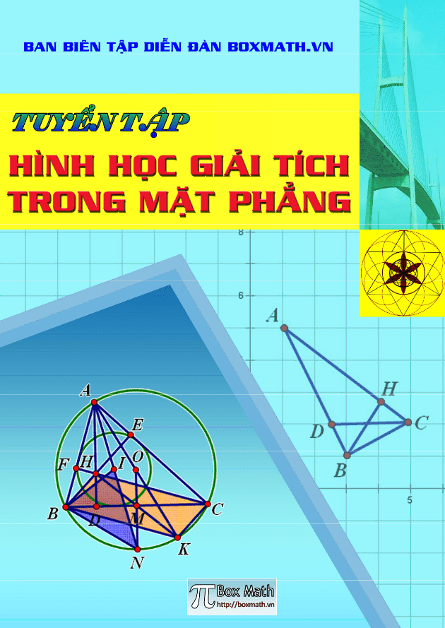 tuyển tập hình học giải tích trong mặt phẳng – diễn đàn boxmath